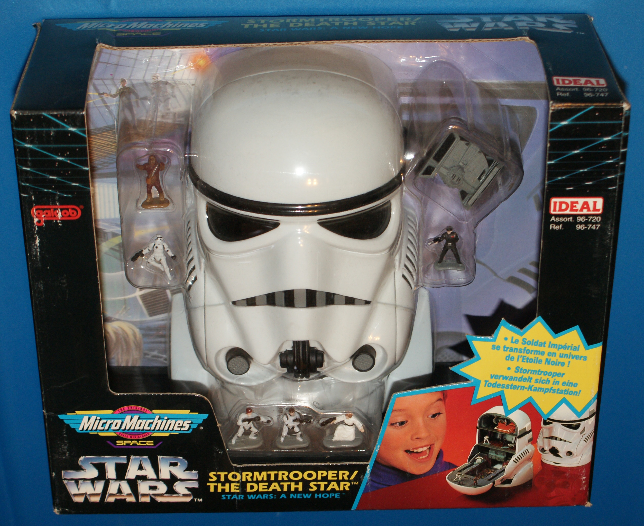 star wars micro machines head playset